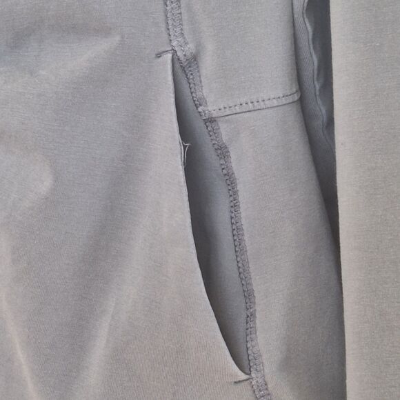 Life Is Good Activewear Good Move Full Zip Hooded Gray Jacket Semi Fitted Peru - Picture 6 of 16